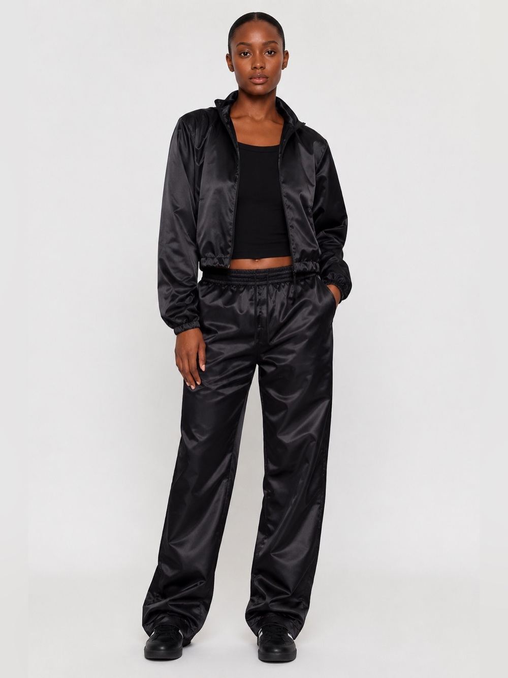 SKIMS Sport Utility Outfit | Jacket + Straight Leg Pants